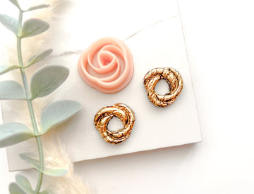 Vintage Stud | Button Stud Shaped Polymer Clay Cutter • Clay Cutter